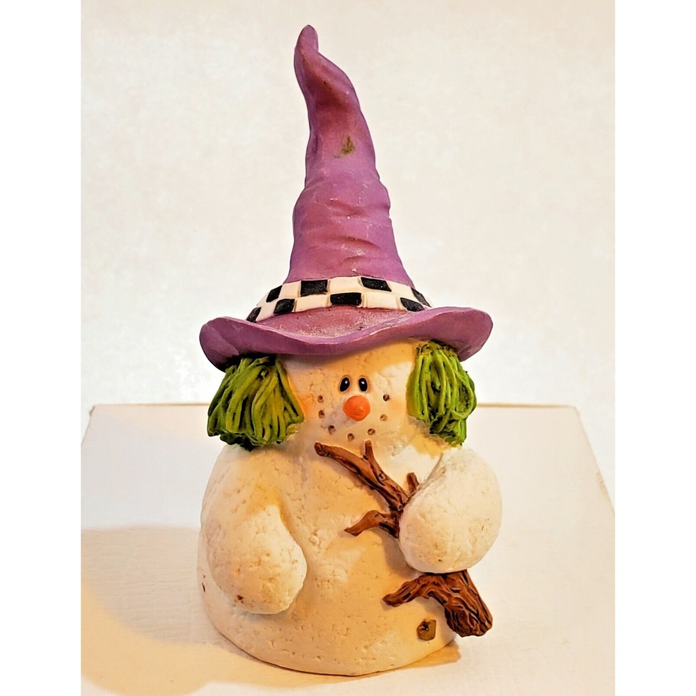 Vintage Sarah's Attic Snowonders 1998 October "Witchy" Figurine #6409